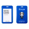 Credencial de Trabajo de Plástico Impresa con UV con Cordón de Hebilla Retráctil, Portatarjetas de Identificación, Credencial de Trabajo, Tarjeta de Campus Estudiantil, Portatarjetas de Autobús