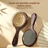 Pente Massageador com Almofada de Ar para Mulheres, Especificamente para Cabelos Longos, Reduz a Eletricidade Estática, Massageia os Meridianos do Couro Cabeludo, Pente Airbag para Cabelos Volumosos e Lisos