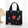Bolsa térmica para lancheira de estudante com desenho, bolsa de lancheira portátil para crianças, bolsa de lancheira quadrada fofa, bolsa de lancheira, bolsa de mão
