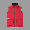 Chaleco Reversible para Hombre y Mujer Primavera y Otoño Delgado 2025 Talla Grande Ropa Juvenil Cuello Alto Transpirable Moda Casual Chaqueta Top