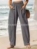 Vendas Diretas Transfronteiriças Estilo Americano Verão Nova Moda Tendência Calças Casuais Largas Versátil Japonês Calças de Trabalho para Mulheres