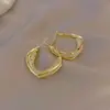 Pendiente cuadrado geométrico pequeño de estilo fragante 2022 nuevo diseño de temperamento de moda nicho pendientes pendientes Para mujer Lujo ligero