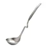 Cuchara para Olla Caliente de Acero Inoxidable 304, Cuchara de Pared, Cuchara para Sopa de Olla Caliente, Espumadera, Cuchara Espesa para Olla Caliente Picante, Cuchara Creativa Todo en Uno para Servir Gachas