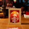 Adornos Culturales y Creativos para Templos, Marcos de Fotos de Alta Gama, Soportes de Exhibición para Atraer Riqueza, Regalos de Escritorio, Decoración del Hogar, Artículos para Ofrendas