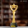 Lembrança para Veteranos fazendo troféu de cristal com bandeira vermelha cartão de honra para aposentadoria de veteranos presentes comemorativos enfeites