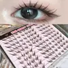 Popular juego de pegamento de comercio exterior: Tuoshanjing textura voluminosa y densa para crear cuencas de ojos profundas de tez mixta, pestañas postizas transfronterizas