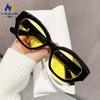 Gafas de Sol de Montura Pequeña Europeas y Americanas para Mujer, Moda de Alto Sentido, Calle Hip-Hop, Gafas Dulces y Cool Spice Girls, Gafas de Sol Anti-UV