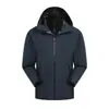 Chaqueta Impermeable de Capa Única con Caparazón Duro para Pájaros, de Primavera y Otoño, para Exteriores, L, para Hombres y Mujeres, con Laminado Impermeable, Tres en Uno, Moderna