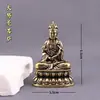 Figuras de Escritorio de los Ocho Bodhisattvas Guardianes: Samantabhadra, Vairocana, Manjushri, Ksitigarbha, Avalokiteshvara y Amoghasiddhi