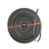 Accesorios para invernadero de película negra para sala de cultivo, alambre para sujetar película, cuerda para sujetar película, correa de sujeción de película de poliéster blanca, tira de sujeción