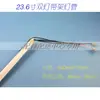 2 * nuevo LCD de pantalla de 23.6 pulgadas de ancho de 24 pulgadas con tubo de marco lámpara doble ranura reflectante 540 mm * 7 mm