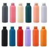 Taza Termo de Acero Inoxidable de Doble Capa Transfronteriza, Tetera Pequeña Portátil Estilo Americano para Montañismo al Aire Libre, Vaso de Agua Deportivo de Gran Capacidad para Coche