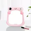 Espejo de Maquillaje de Rana Dibujo Animado Lindo Estudiante Escritorio Plegable de Pared Espejo de Belleza para Maquillaje Escritorio de una Cara Espejo de Princesa