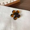 Pinza para el Cabello de Flor de Acetato de Alta Gama para Mujer, Pinza de Pico de Pato Estilo Coreano para el Fleco, Accesorio para el Cabello para Mechas Laterales