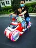Motocicleta Infantil con Luces, Motocicleta de Dos Plazas, Motocicleta Eléctrica para Plaza de Parque, Coche de Dinosaurio, Vehículo de Diversión al Aire Libre