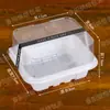 Caja Transparente con Acolchado de Algodón Elevado para Rollo de Pastel de Moda, Rollo de Toalla Suiza Japonesa, Caja de Empaque para Postre Mousse