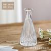 Vaso de Vidro Em Relevo Moderno Simples Vaso de Flor de Diâmetro Pequeno Mini Vários Estilos de Arranjo Floral Arranjo Floral para Casa