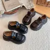 Zapatos para niñas, zapatos de princesa para niños, nuevo modelo 2026, zapatos Mary Jane de otoño para niñas, zapatos casuales de cuero negro