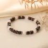 Amazon Caliente Pulsera de Madera con Cuentas Combinación de Pulseras con Cuentas Uso Apilado Multicapa Estilo Pulsera de Pareja Pulsera para Hombres y Mujeres Joyería al por Mayor