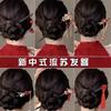Grampo de Cabelo Festivo Vermelho de Ano Novo Estilo Chinês Grampo de Cabelo Estilo Palácio Franja Caminhando Cabelo Grampo de Cabelo Retro Hanfu Vestido Antigo Cheongsam Acessórios de Cabelo Mulheres