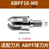 Portaherramienta de Fresado CNC de 3 Canales Rosca M16 Diámetro de Mecanizado de 40 mm Adecuado para Inserciones Apmt1604 Herramienta para Fresadora