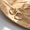 Minimalistas Brazaletes para Oreja Estilo Ol Hechos de Plata S925, Versátiles y Discretos para el Uso Diario, Simples y Lineales con Forma de Diamante Lisa