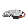Bolsa Térmica Transfronteiriça para Alunos do Ensino Fundamental, Mini Bolsa Triangular para Bolinho de Arroz, Lancheira Portátil Fofa, Bolsa para Lanches ao Ar Livre