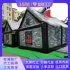 Tienda Inflable de Camping para Exteriores Apertura Rápida Diseño de Soporte Automático Impermeable Recubrimiento Protector Solar Equipo de Camping Familiar