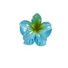 Horquilla de Frangipani Transfronteriza de 6 cm Celebridad de Internet Pinza de Flor de Gama Alta Pinza Elegante Pinza de Tiburón Adorno para el Cabello en la Parte Posterior de la Cabeza
