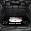 Tapete de Chão para Porta-Malas Específico para Carro Amazon Transfronteiriço, Resistente a Manchas, Resistente ao Desgaste, Fácil de Cuidar, Tapete de Veludo Cristal à Prova de Poeira