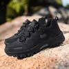 Zapatos de Hombre Talla Grande Verano Outdoor Senderismo Calzado Deportivo 46 Impermeables Antideslizantes 47 Sitio de Construcción Trabajo Casual Viaje Calzado de Protección Laboral
