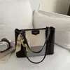Bolso Tote de Moda Patchwork Color-Blocking Estilo Otoño Nuevo, Bolso Grande de Gran Capacidad para Viajes Diarios con Diseño Único, Bolso de Hombro Versátil para Mujer