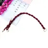 Correa de Hombro para Bolso Tejido DIY para Mujer, Correa de Hombro Única, Asa de Bolso de Mano, Cuerda Trenzada de Doble Hilo, Correa de Muñeca con Nudo Retorcido