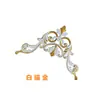 Líneas decorativas de pvc flor de esquina muebles europeos accesorios de plástico flor de esquina de plástico zapato suave tallado calcomanías para gabinete de vino marco