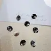 Rhinestones translúcidos negros de forma irregular con base puntiaguda para decoración de uñas, decoraciones negras de forma de corazón, ovaladas y de corazón torcido de alto brillo para decoración de uñas, accesorios hechos a mano para DIY
