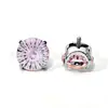 Brincos F136 de Titânio com Fundo Redondo, Cravação de Garra, Olho de Anjo Redondo G23 Liga de Titânio Joias para Piercing Brincos Tarraxas para Orelha