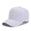 Gorra de béisbol rígida de cinco piezas, ligera, de color sólido, para publicidad al aire libre, parasol para exteriores, con logotipo bordado imprimible.
