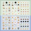 Ins pegatinas lindas de animales pegatinas de dibujos animados para niños DIY cuenta manual materiales de decoración hechos a mano Guka autoadhesivo al por mayor