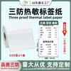 Papel Térmico a Prueba de Agua, Papel para Etiquetas, Etiqueta Autoadhesiva, Papel para Impresión de Pegatinas 100X100 20 50 80 60*40 Rollo