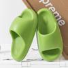 Nuevos Zapatos de Pan 2024 para Pareja, Uso en Interiores y Exteriores, Zapatillas Populares en Internet para el Hogar con Sensación de Mierda y Mierda, Sandalias de Suela Gruesa para Mujer en Verano