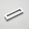 Manija de Puerta de Armario Oculta Transfronteriza, Manija de Puerta Corredera, Manija Invisible de Aleación de Aluminio Empotrada para Cajón de Gabinete