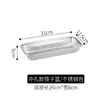 Cesta para Palillos de Acero Inoxidable 304, Cesta Escurridora, Tubo de Almacenamiento para Cuchillos y Tenedores, Cesta Esterilizadora para Palillos, Cesta Escurridora para Cubiertos Color Oro Rosa