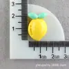 Acessórios de Resina Maçã, Fivelas Brilhantes para Sapatos, Acessórios de Frutas Morango, Materiais DIY Cereja, Capa de Celular com Cola Creme