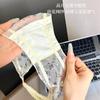 Encaje Dulce Puro Deseo Estilo Japonés Encaje Fresco Ropa Interior Femenina Transparente de Tiro Bajo Sexy Algodón Puro en la Entrepierna Braguitas para Chica