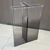 Pernas de Mesa Luminosas Acrílicas Foscas Pernas de Mesa de Toucador Estrutura de Suporte Pernas Mesa de Ilha Barra de Suporte de Mesa Canto de Mesa com Luzes