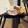 Grampo de Banana Estampado de Leopardo Gatinho Doce e Descolado para Meninas 2025 Novo Grampo Vertical Plissado Multicamadas para Rabo de Cavalo Grampo de Cabelo na Parte de Trás da Cabeça
