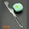 Set de Herramientas para Frutas y Acrílico, Herramientas para Wagashi, Herramientas para Frutas de Té, Palitos Triangulares, Juego Completo de Herramientas, Fruta Tang