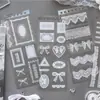 Libro de Pegatinas Troqueladas de Poesía de Micro-Objetos Crepúsculo, Pegatinas Decorativas con Adorno de Encaje Estilo Ins, Collage de Regalo DIY para Journaling