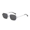 Gafas de Sol Sencillas con Montura Cuadrada Pequeña Estilo Nuevo 2026 para Hombres, Gafas de Sol de Moda con Montura Metálica Estrecha Estilo Europeo y Americano de Alta Gama para Mujeres