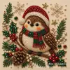 Pintura de Diamantes de Perlas 5D Temática Navideña DIY Dibujos Animados Papá Noel Árbol de Navidad Kit de Pintura Decorativa Venta al por Mayor